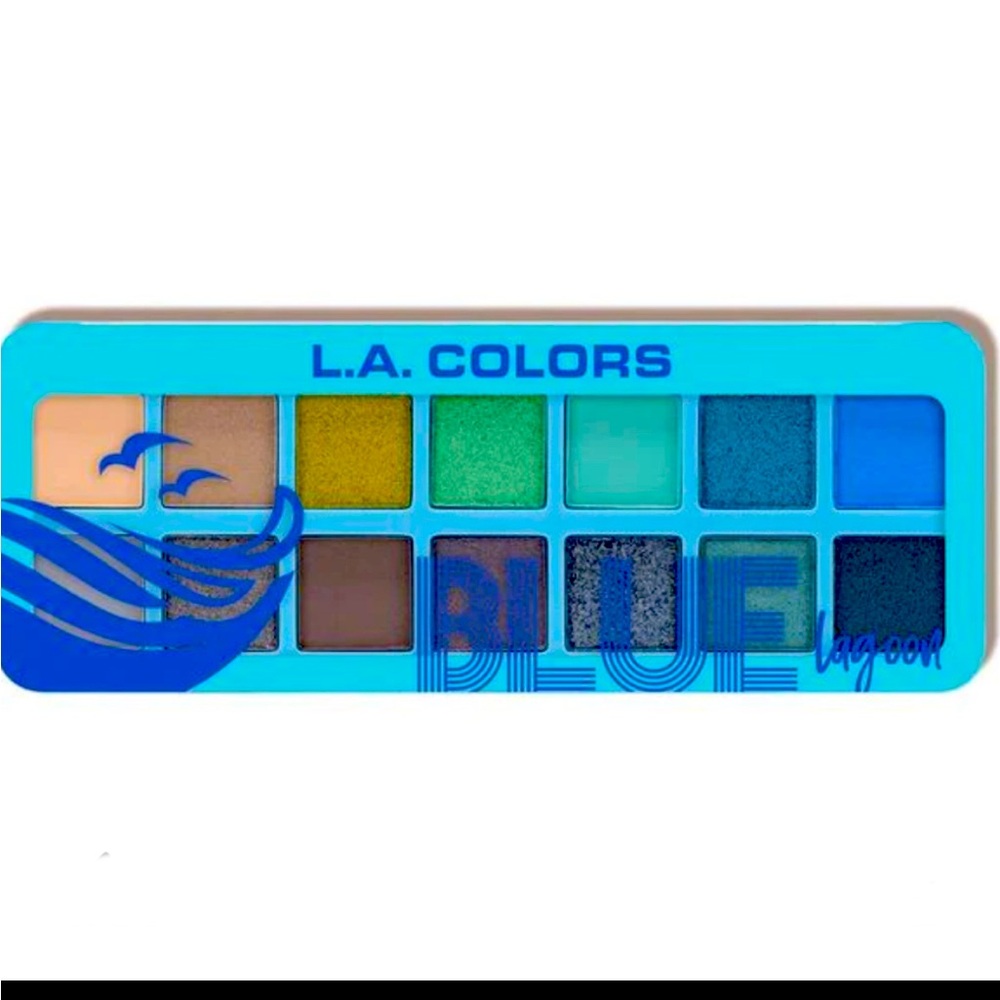 L. A. Colors 14 Colors in this beautiful EyeShadow Palette called Blue L…